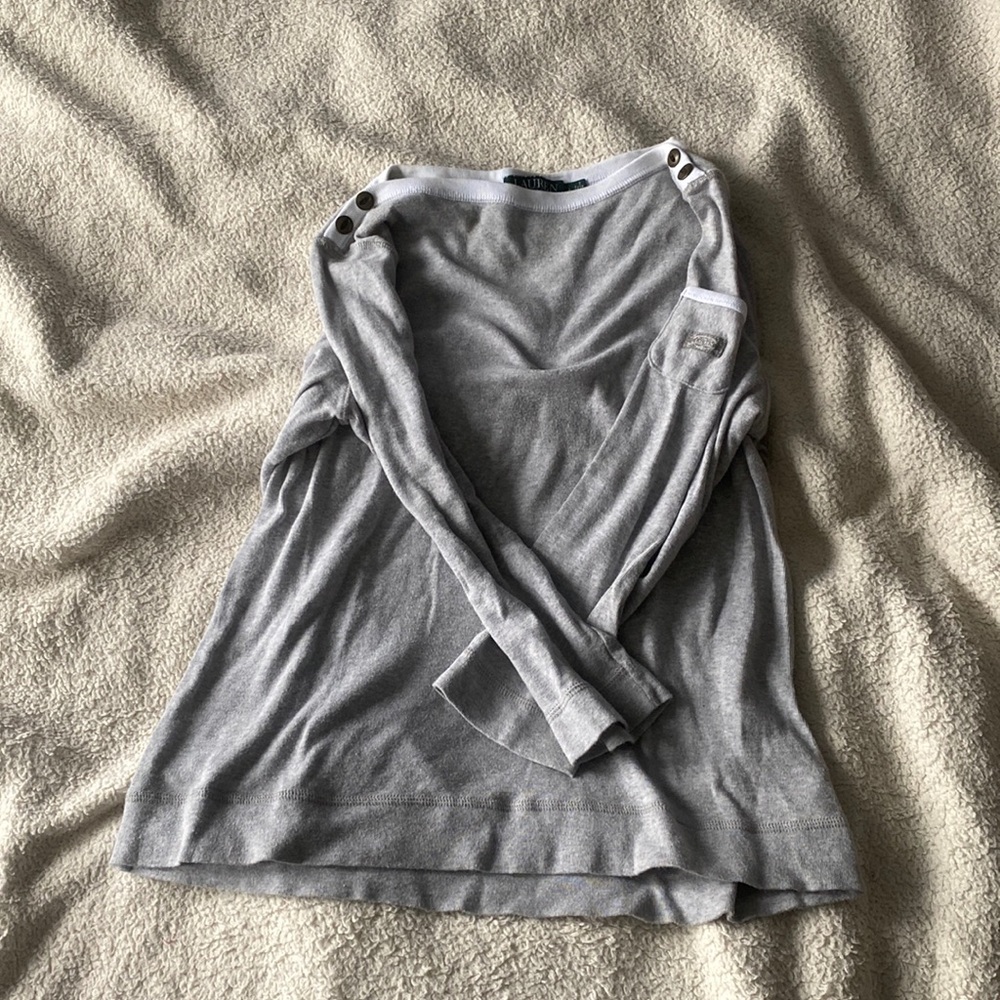 ralph lauren longsleeve dress tee